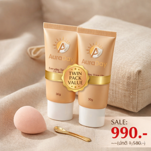 AuraDay Mega Glow Set 30gx2